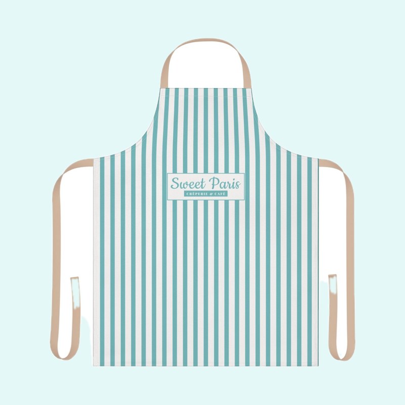 Pinstripe Apron