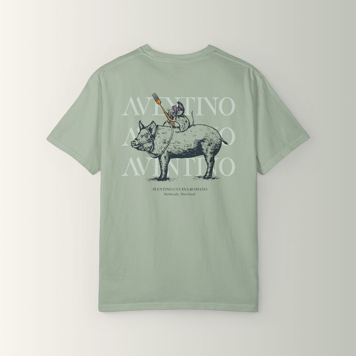 Sage Pig Tee