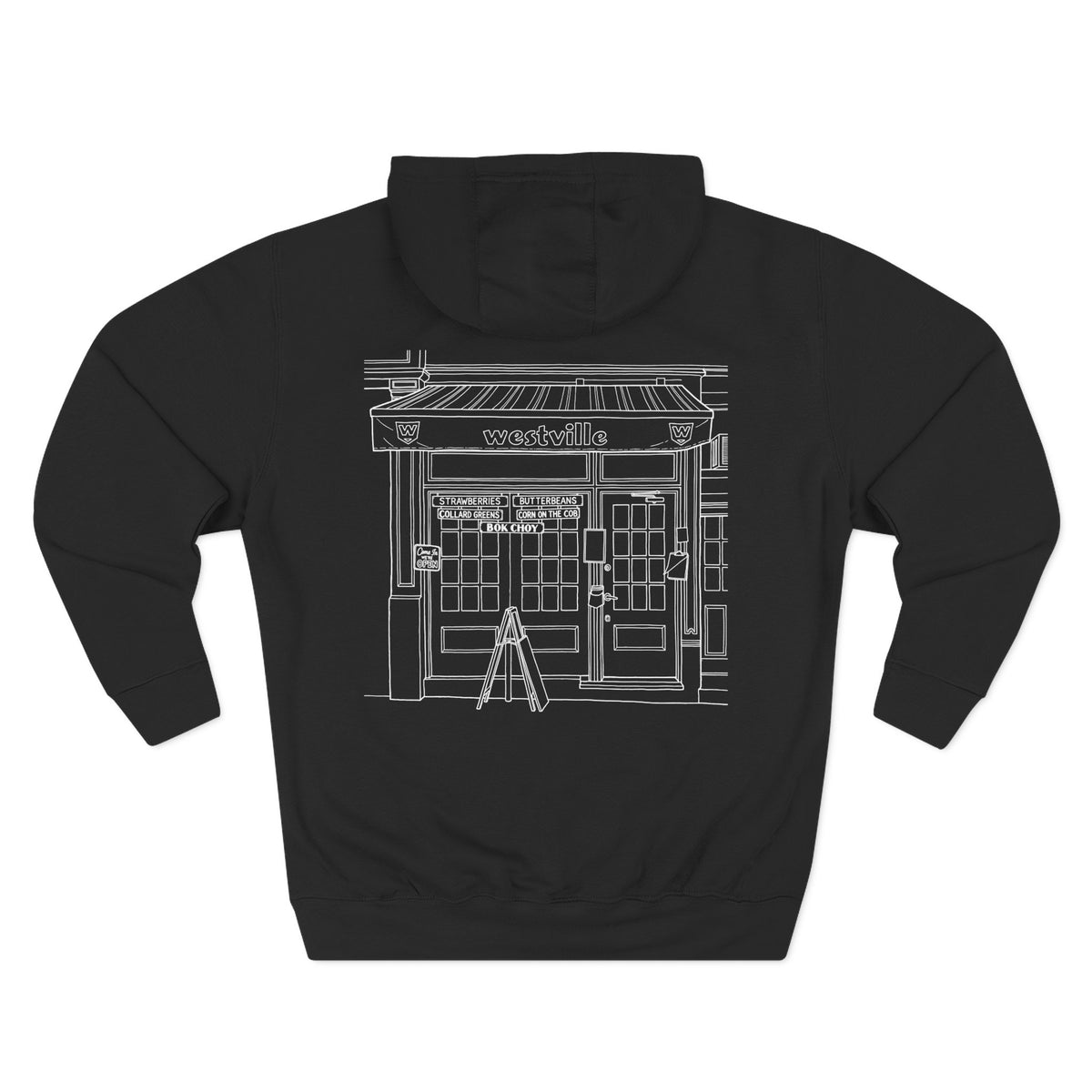 Storefront Hoodie, Dark