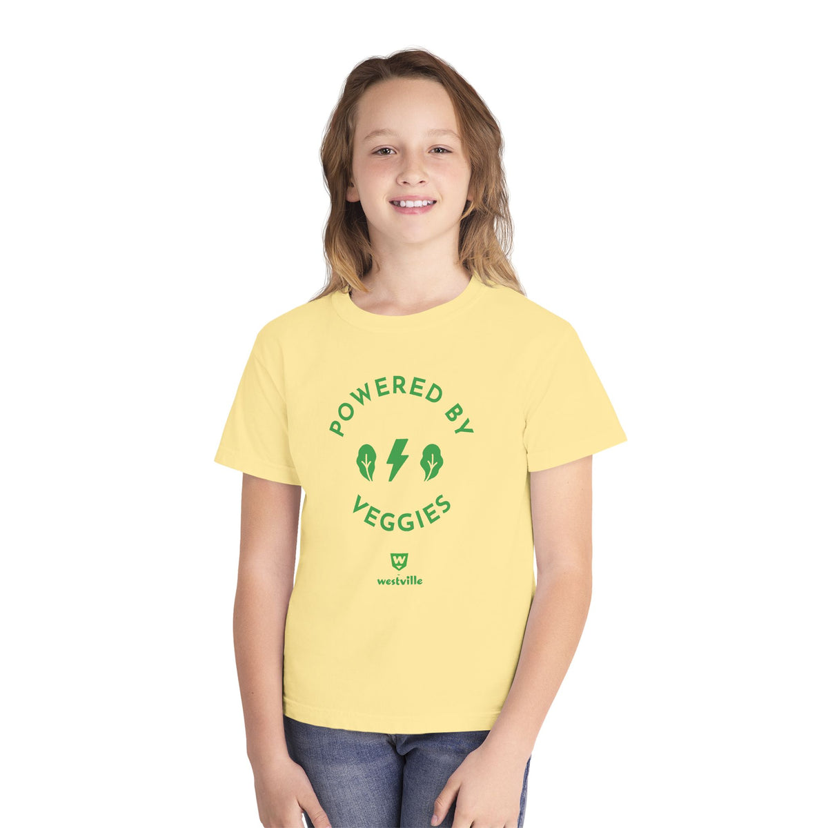 Kids Powered by Veggies Tee