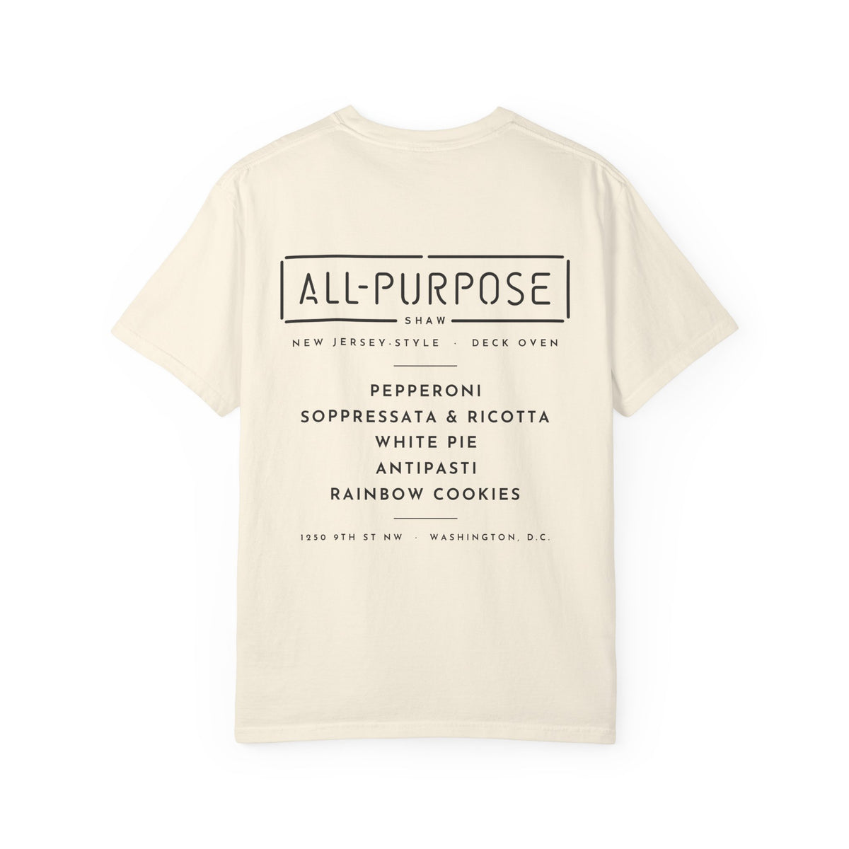Menu Tee