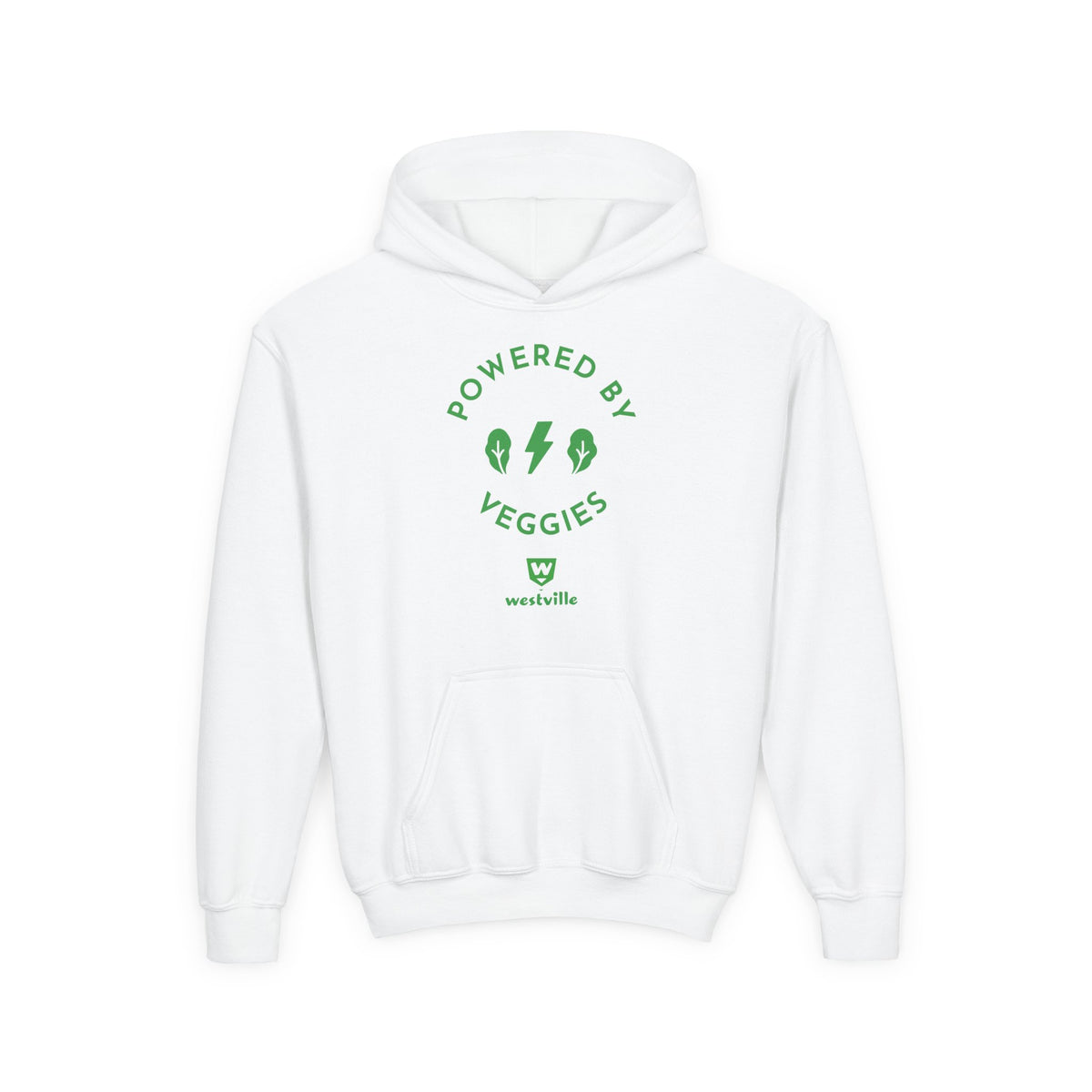 Kids Powered by Veggies Hoodie