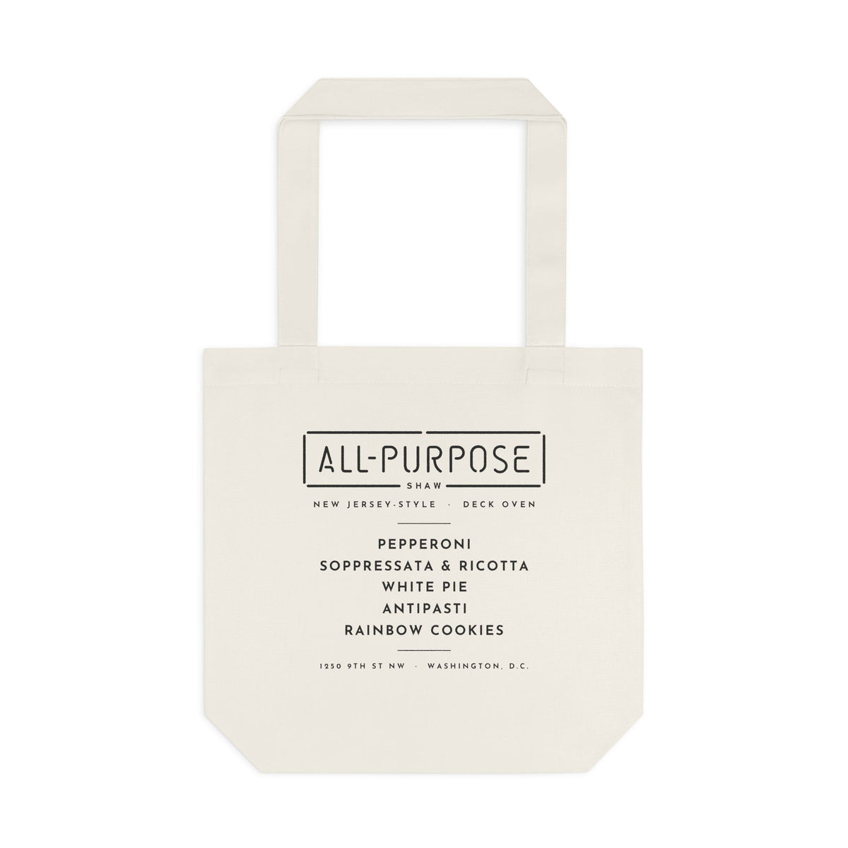 Menu Tote