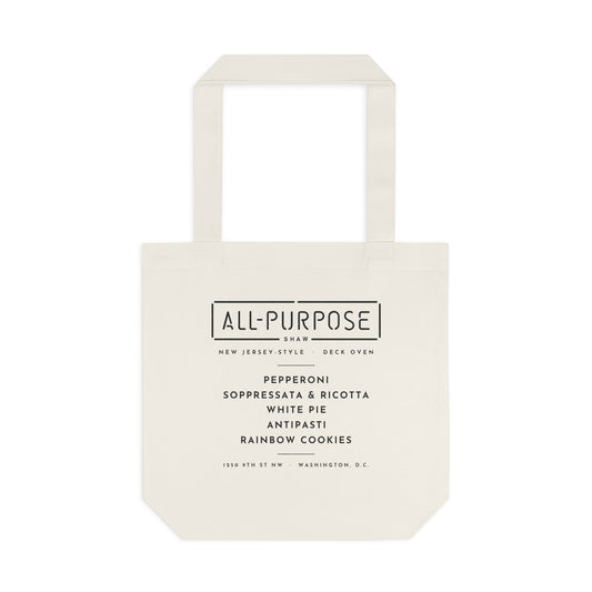 Menu Tote