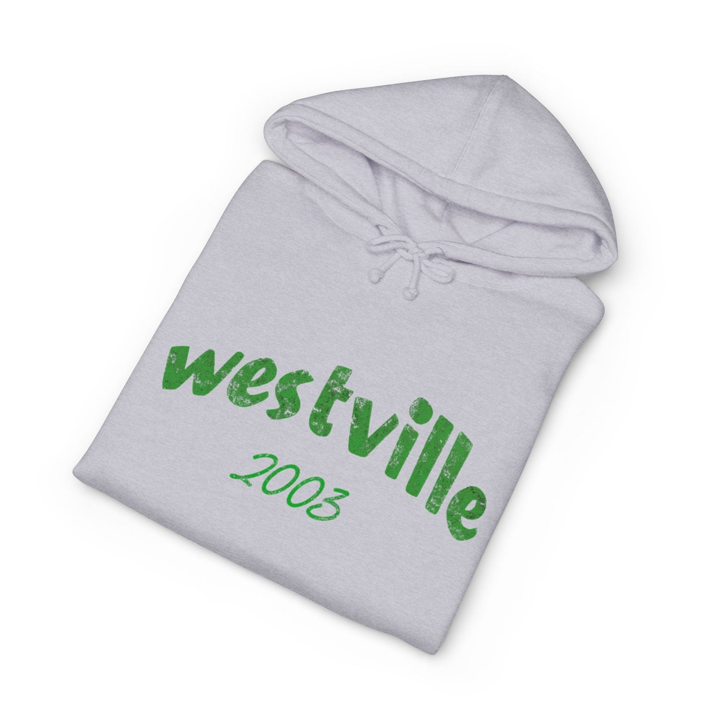 Westville 2003 Hoodie - Vintage Green Script Pullover
