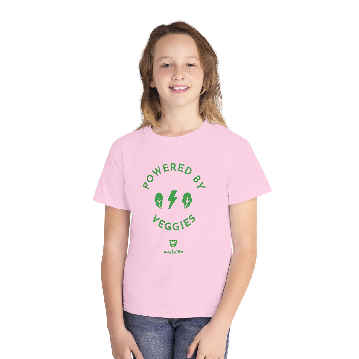 Kids Powered by Veggies Tee