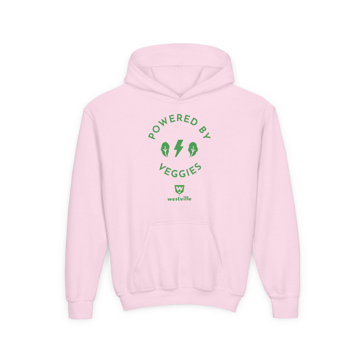 Kids Powered by Veggies Hoodie
