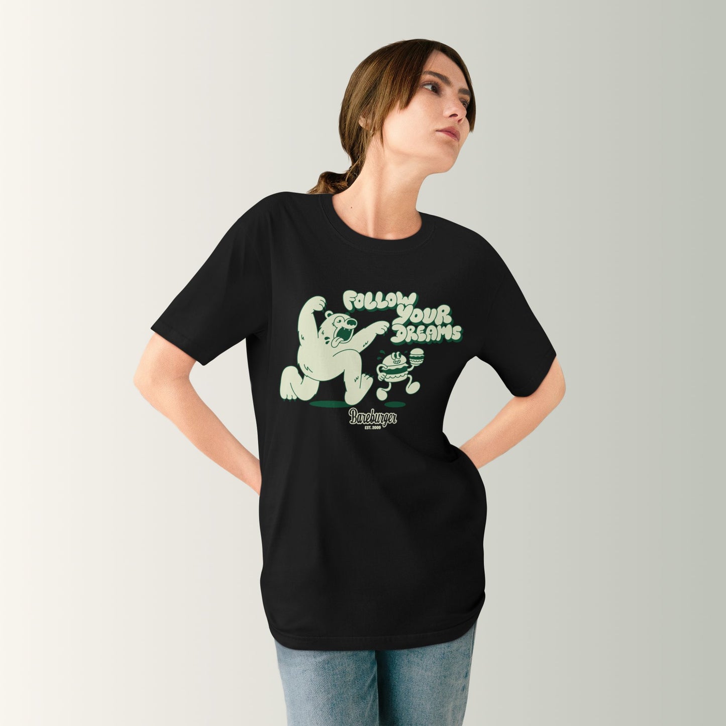 Bareburger Unisex Tee (Organic Fabric)