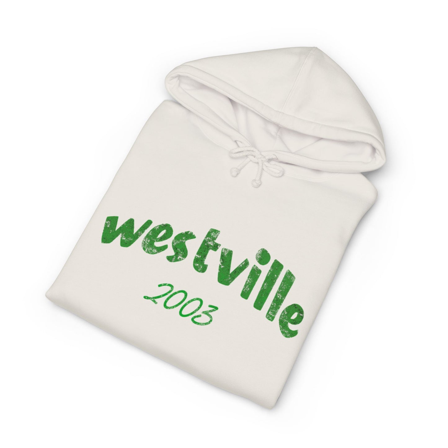 Westville 2003 Hoodie - Vintage Green Script Pullover