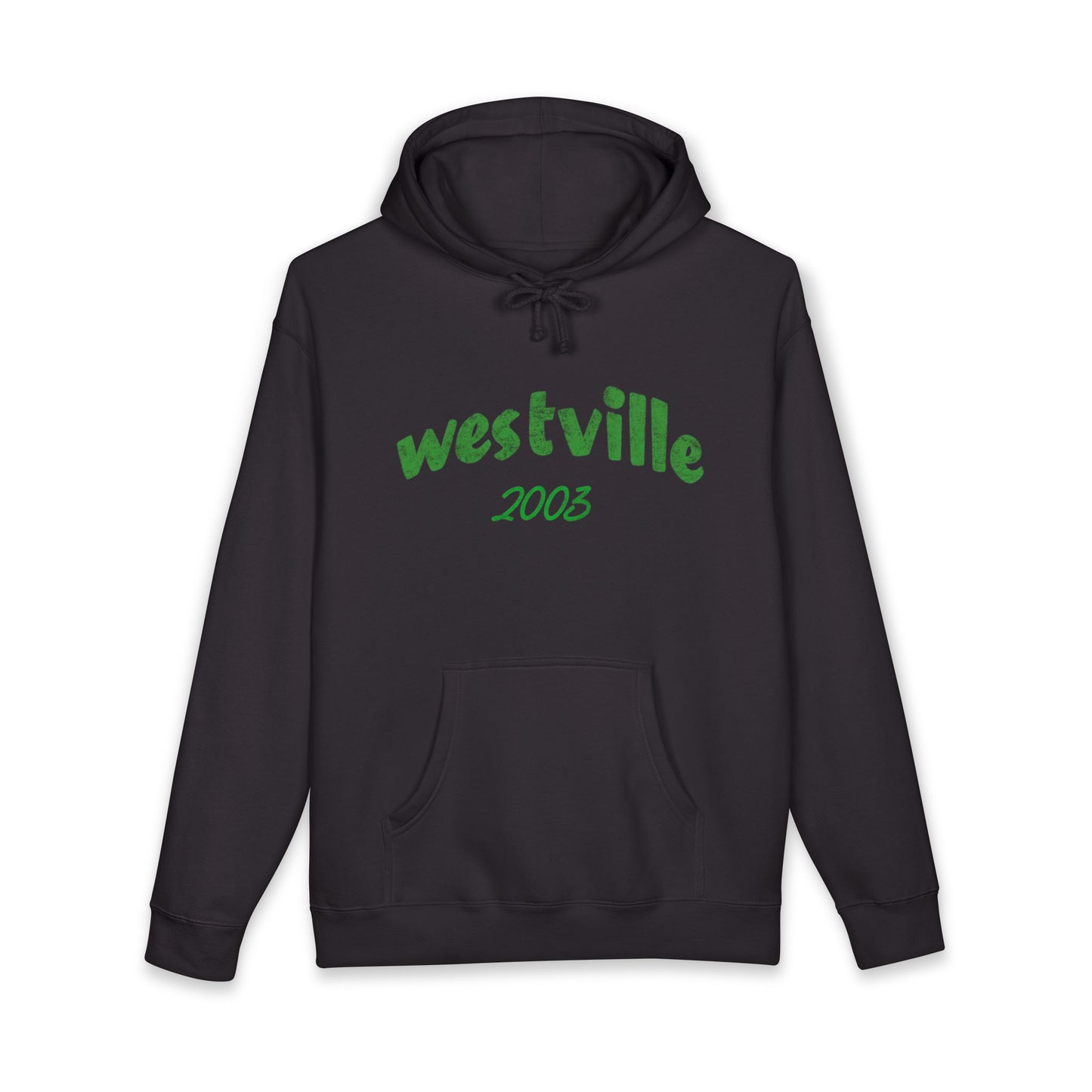 Westville 2003 Hoodie - Vintage Green Script Pullover