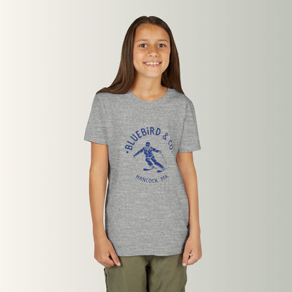 Bluebird & Co Youth Tee (Skier)