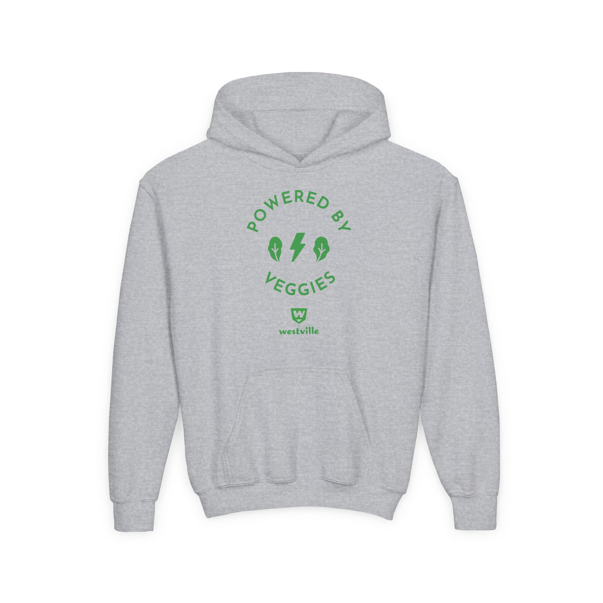 Kids Powered by Veggies Hoodie