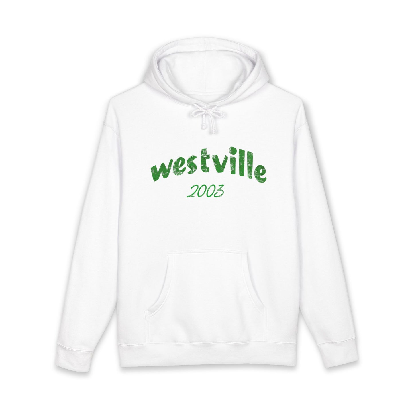 Westville 2003 Hoodie - Vintage Green Script Pullover