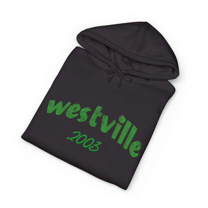 Westville 2003 Hoodie - Vintage Green Script Pullover