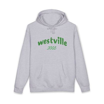 Westville 2003 Hoodie - Vintage Green Script Pullover