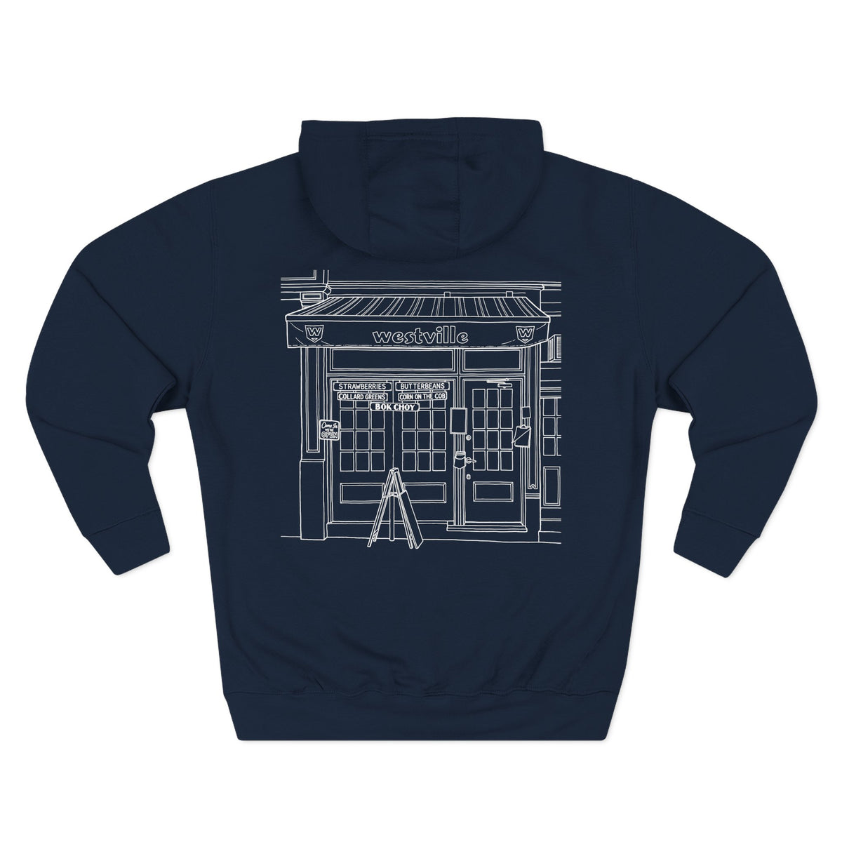 Storefront Hoodie, Dark