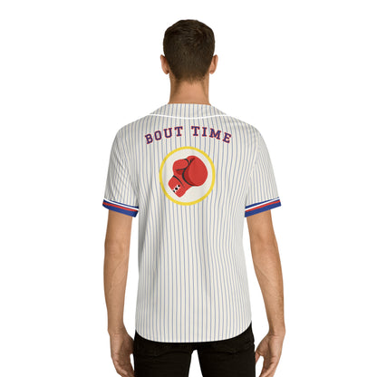 Pinstripe Baseball Jersey