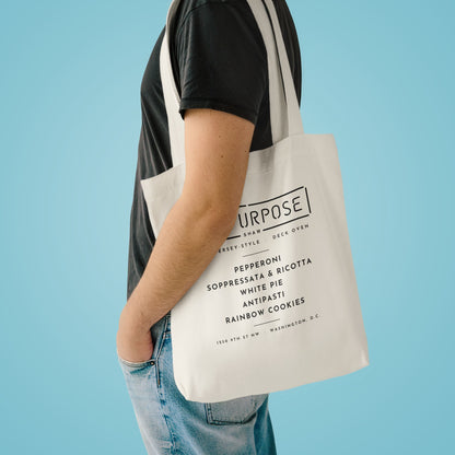 Menu Tote