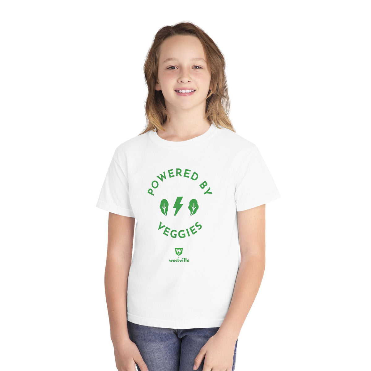 Kids Powered by Veggies Tee