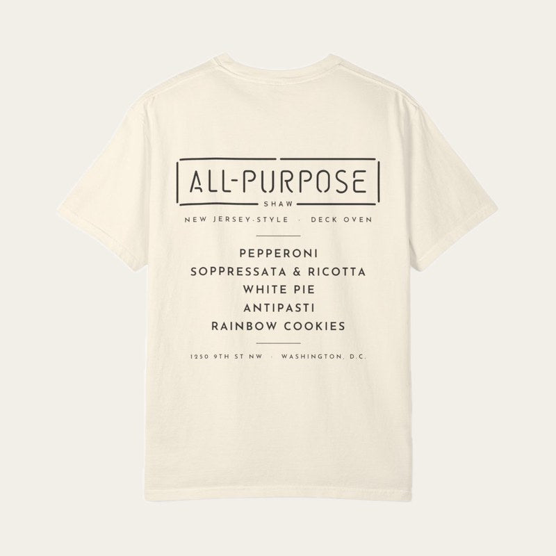 Menu Tee