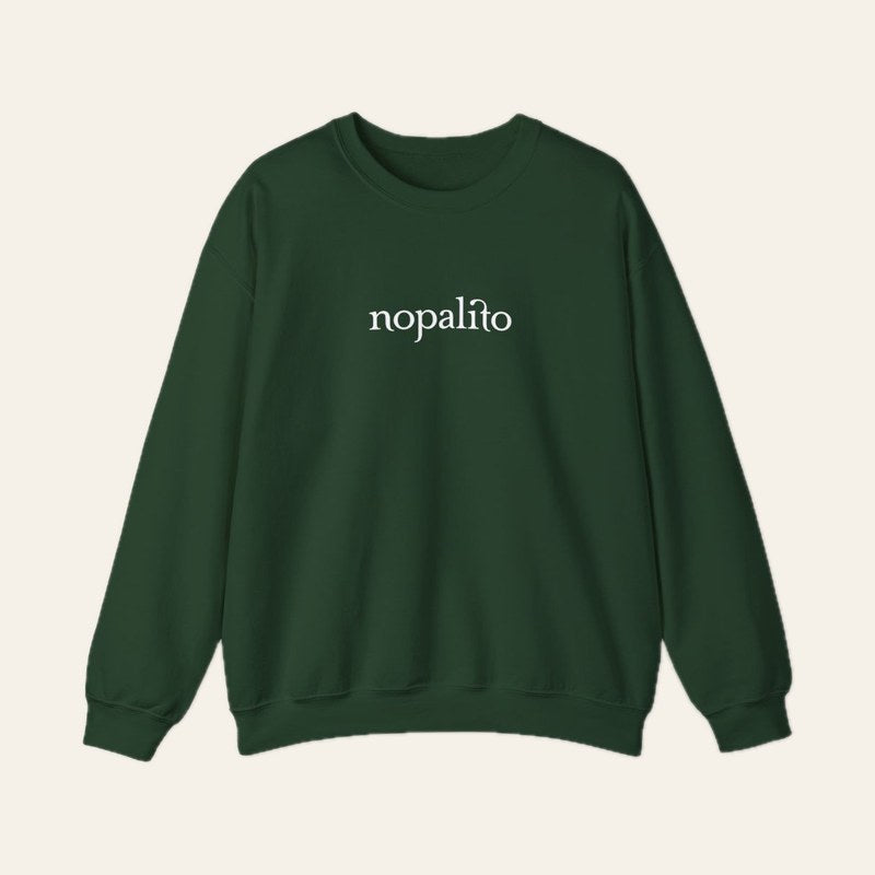Crest Back Crewneck