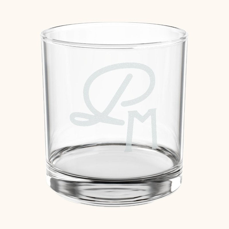 Engraved Whiskey Glass