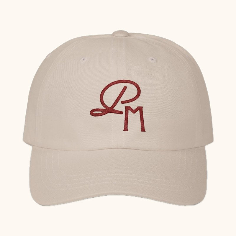 Monogram Dad Cap
